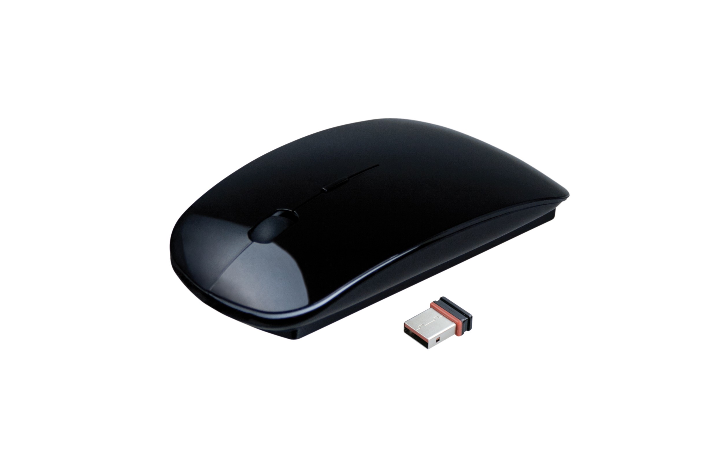 SOURIS OPTIQUE NOIRE SANS FIL USB 1600DPI