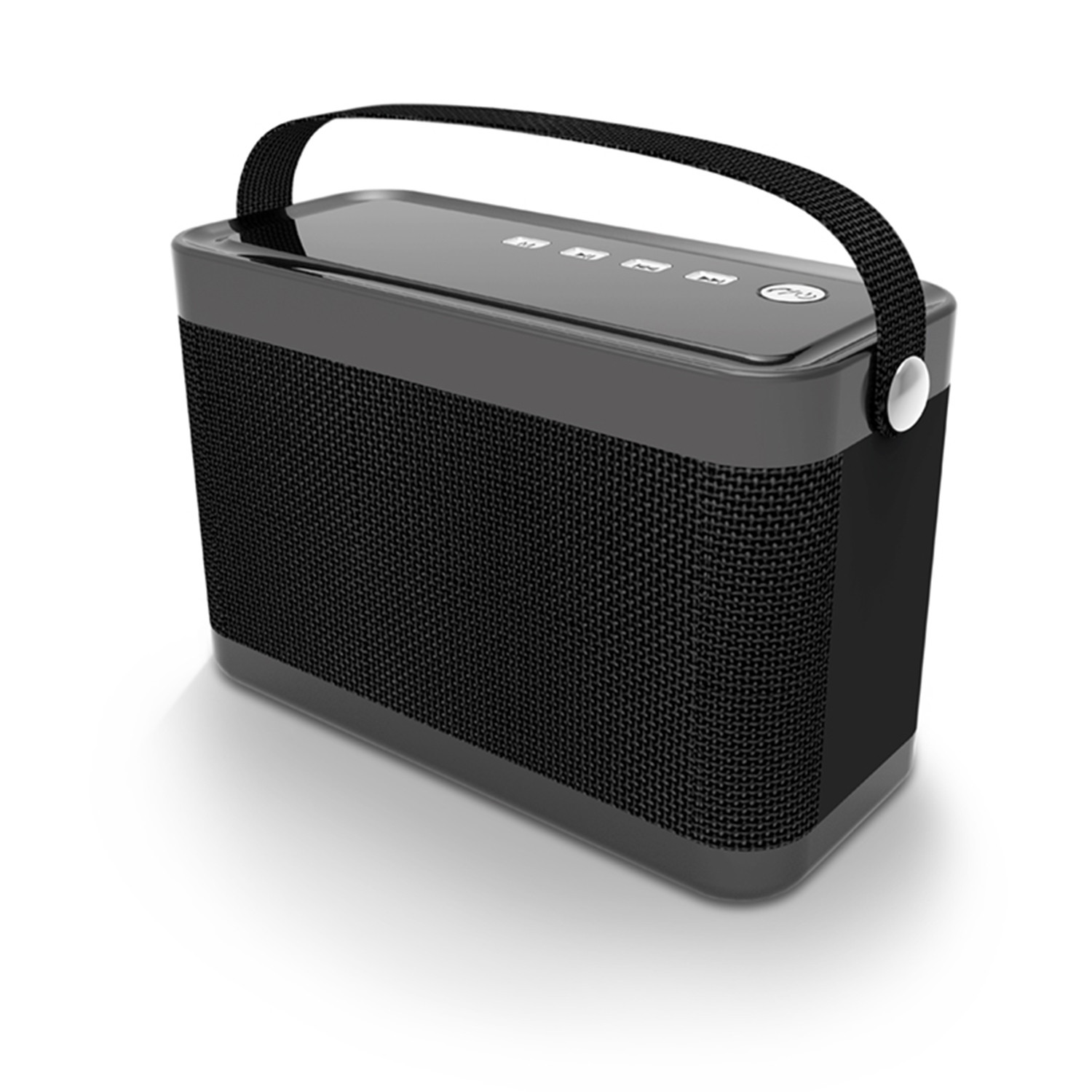 ENCEINTE SANS FIL 2X5W NOIRE