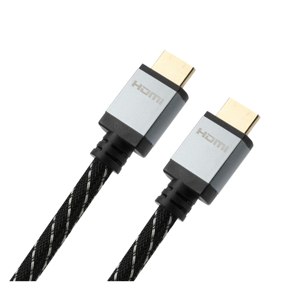 CÂBLE HDMI 2.1, PREMIUM, 8K, HEC, M / M, NYLON, 3M