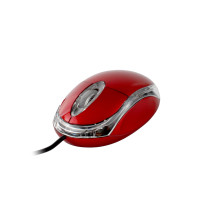 Souris Ultra Plate pour MAC APPLE Sans Fil USB Universelle Capteur Optique  3 Boutons Couleurs (ROUGE) - Shot Case