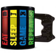 MUG EAT SLEEP GAME REPEAT