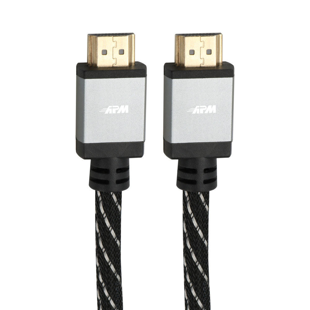 CÂBLE HDMI 2.1, PREMIUM, 8K, HEC, M / M, NYLON, 1.8M