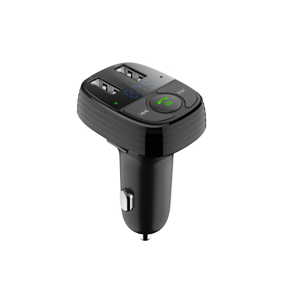 Sans fil allume-cigare Transmetteur FM Bluetooth Adaptateur Radio