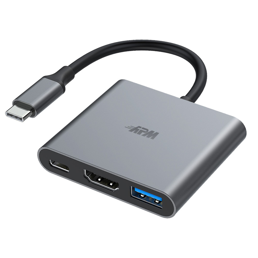 Adaptateur USB C vers HDMI 4K Port USB 3.0 Port de Chargement type C
