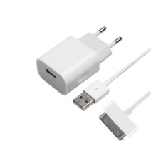 CHARGEUR SECTEUR 1 USB 2.4A...