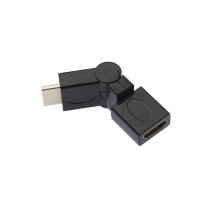 ADAPTATEUR HDMI COUDE M/F 360°