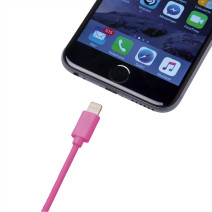CABLE LIGHTNING MFI ROSE 1M