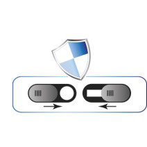 CACHE CAMERA EN PACK DE 2