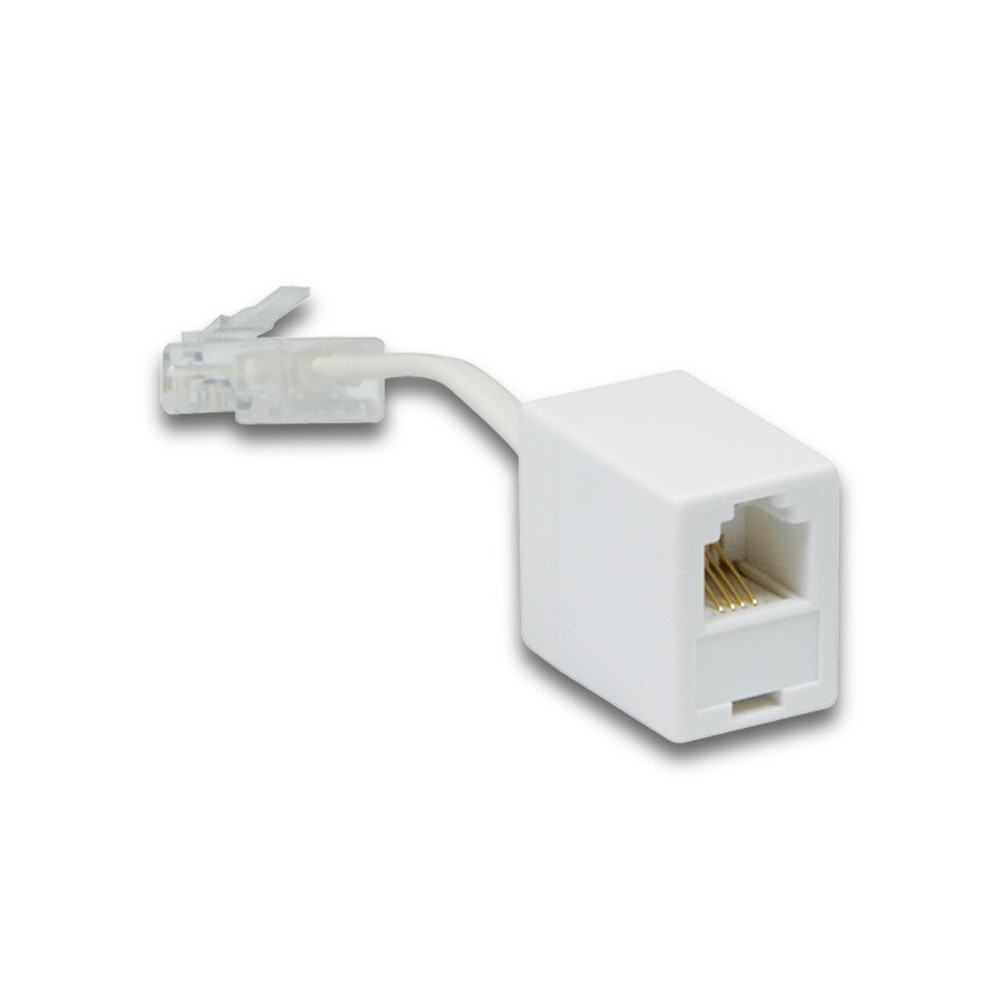 Adaptateur RJ45 - Prise téléphonique femelle - 5 mètres