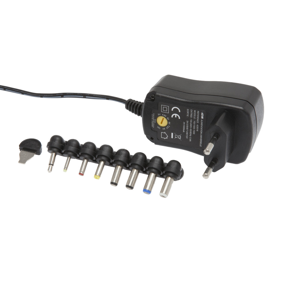 3V-12V AC à DC Adaptateur d'alimentation multi-tension réglable