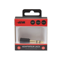 ADAPTATEUR POUR CASQUE MINI JACK 3.5mm-JACK 6.35mm