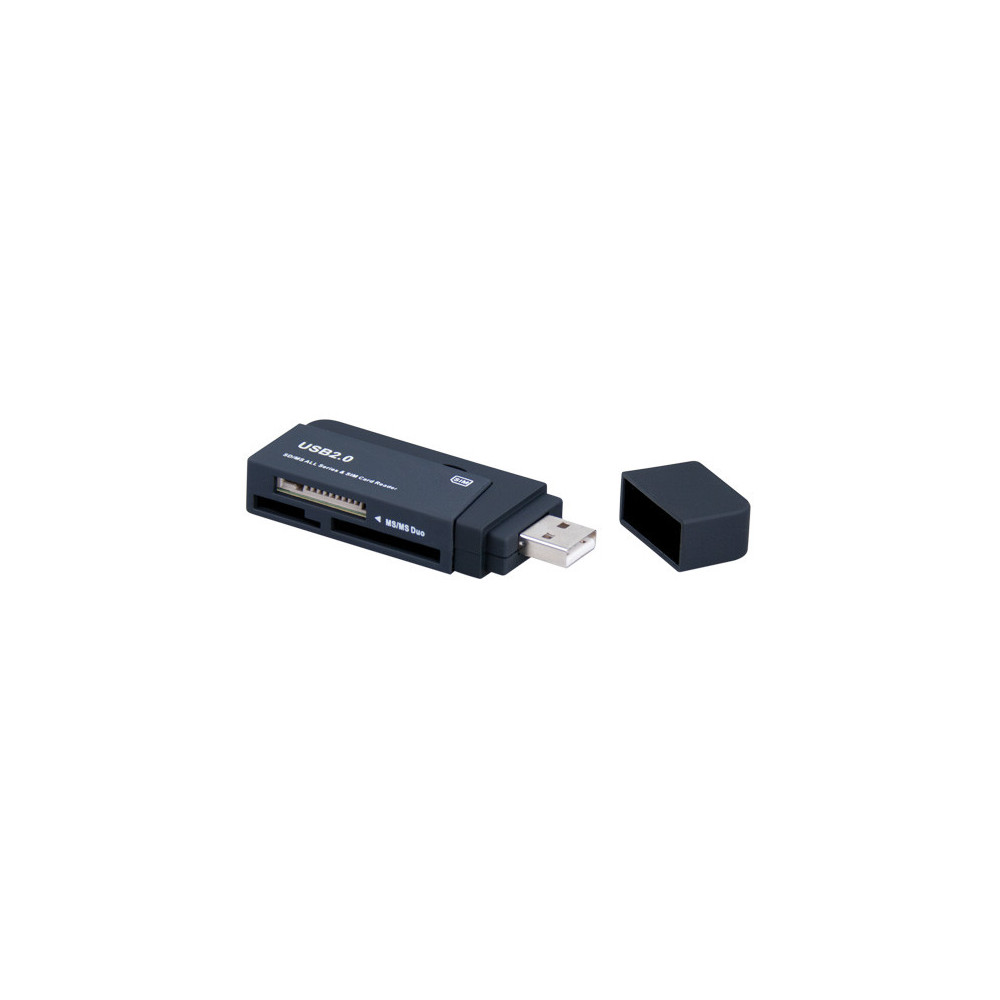 Lecteur de carte Micro SD/TF USB 2.0, mini carte mémoire pour