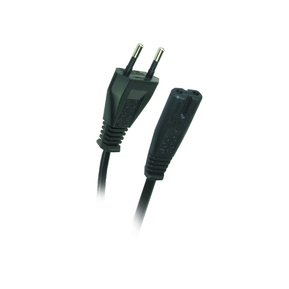 CABLE Alimentation CORDON Secteur Bipolaire 5m 5 Mètre PC