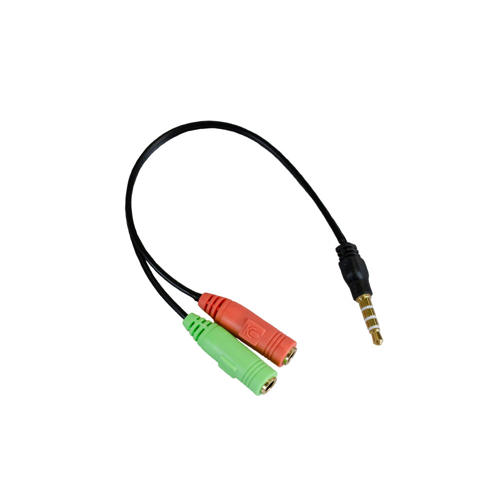 Adaptateur casque/micro sur port Jack 3.5 mm prix tunisie 