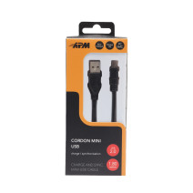 Câble imprimante USB 2.0 USB-A/USB-B Clip 1,8m Noir 570303 sur