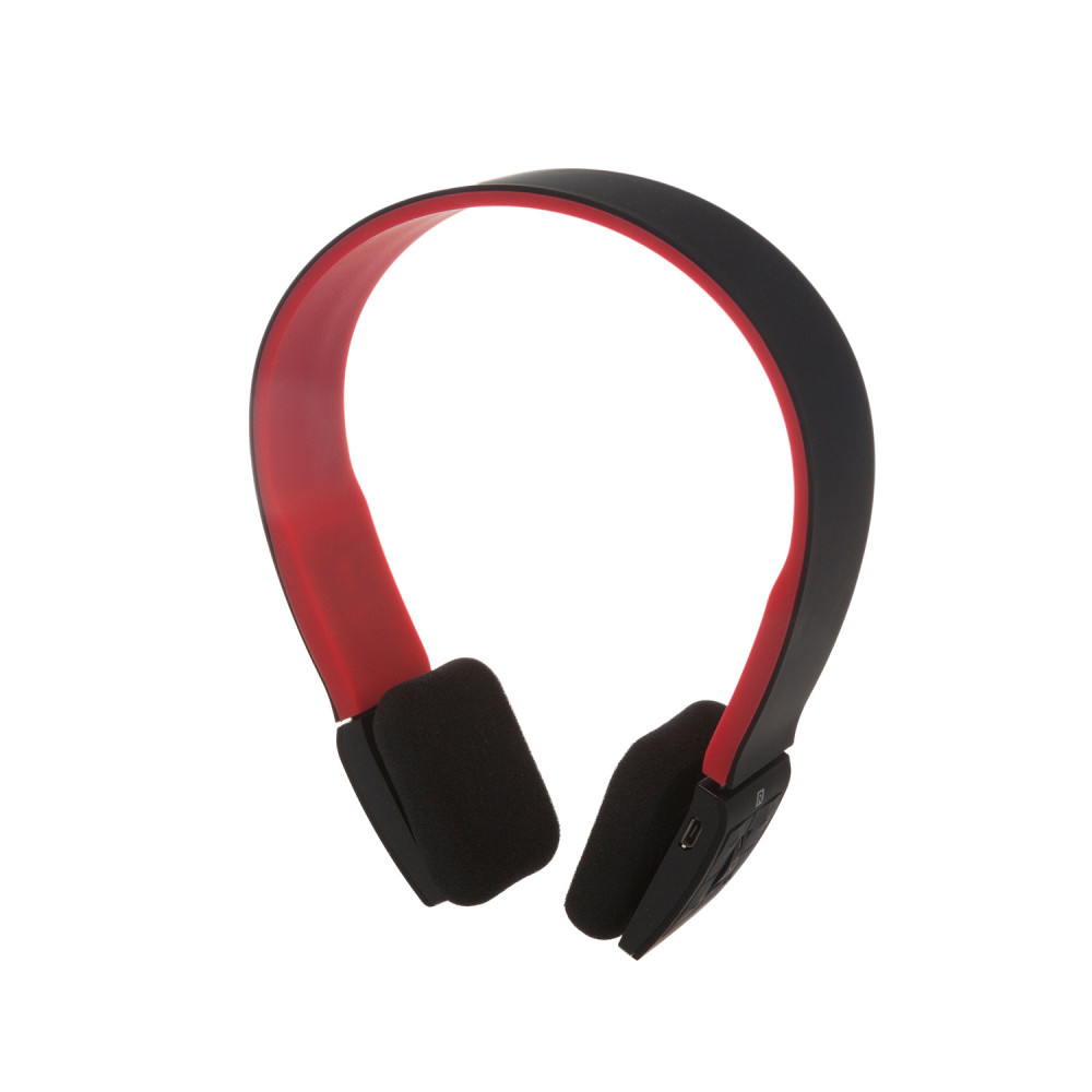 CASQUE SANS FIL NOIR / ROUGE