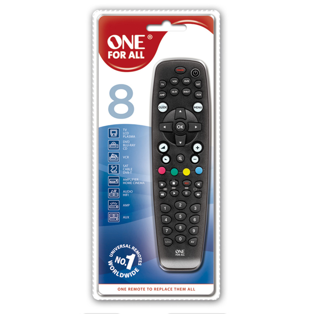 One for All URC1919 Toshiba TV Replacement Remote - Télécommande -  Télécommande