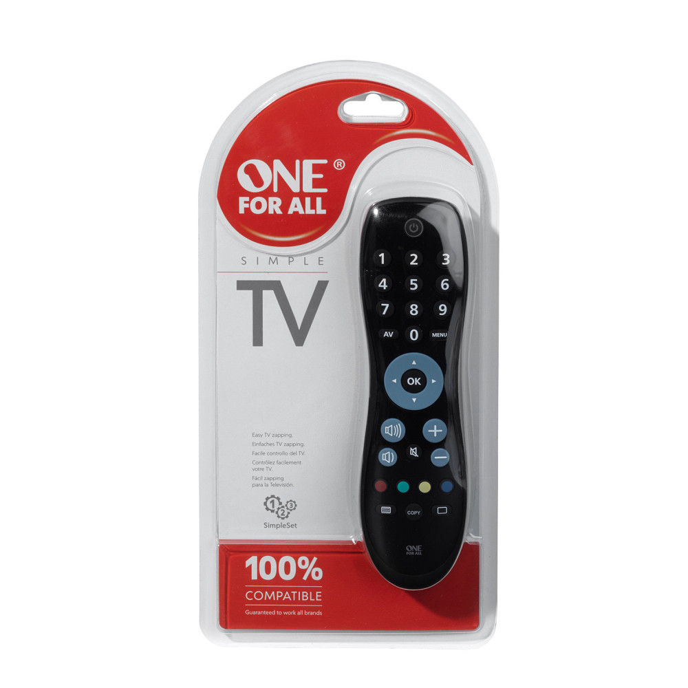 One for All URC1919 Toshiba TV Replacement Remote - Télécommande -  Télécommande