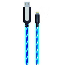 CABLE USB LIGTHNING MFI LED...