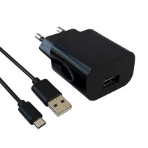 CHARGEUR SECTEUR, 1 USB-A,...