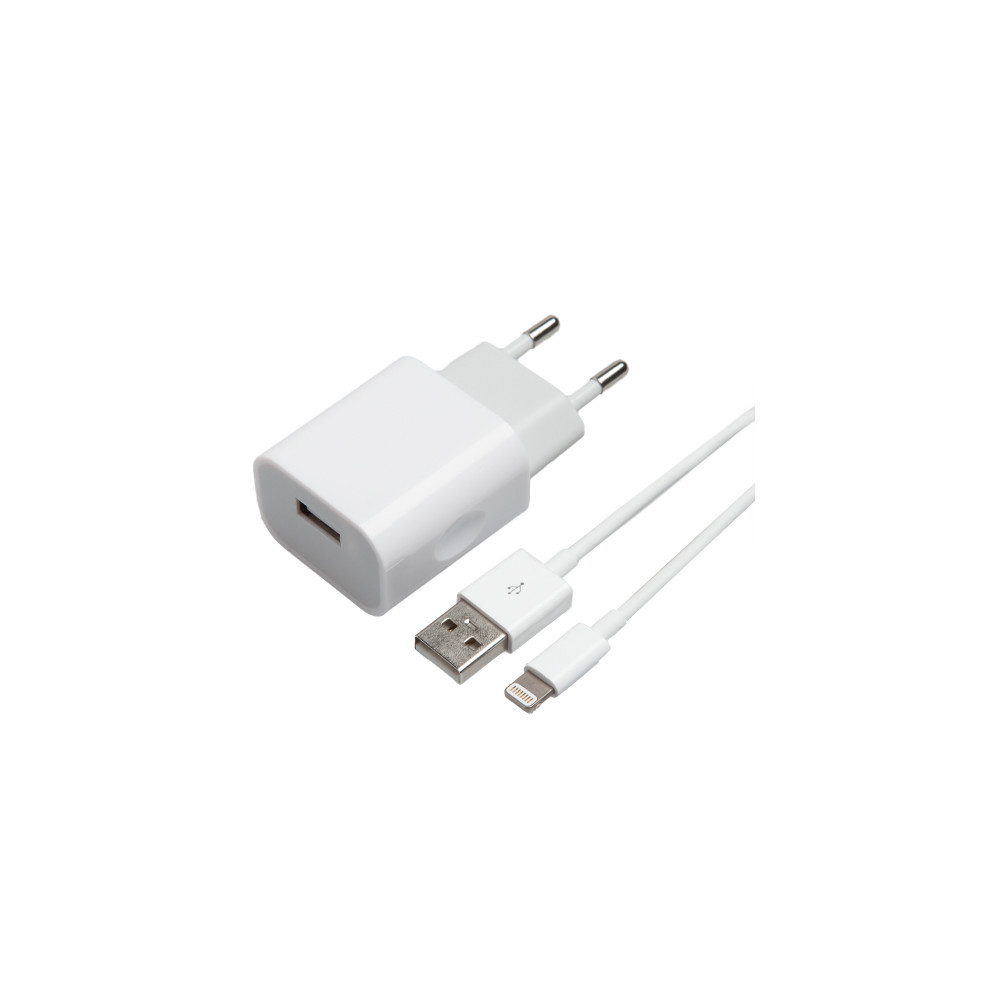 Chargeur pour téléphone mobile Phonillico Cable USB-C Lightning 2m