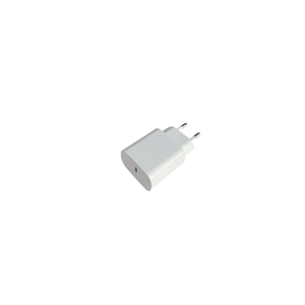 Chargeur iPhone 20W USB-C d'origine Apple pour iPhone et iPad - Blanc