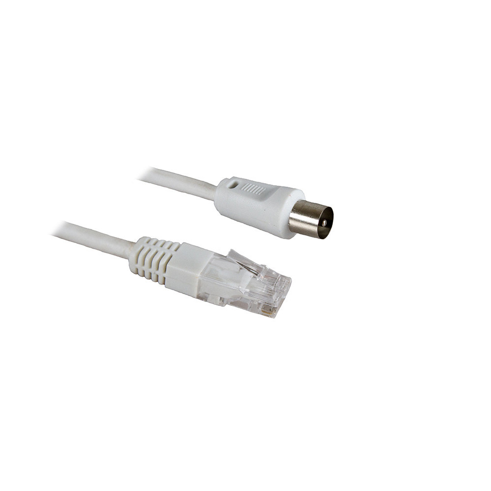 CÂBLE RJ45 COAX 2M