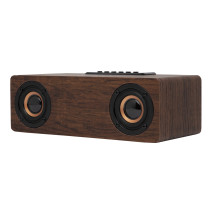 Radio Réveil Enceinte Bluetooth Bois, Radio Réveil Enceinte Bluetooth Bois