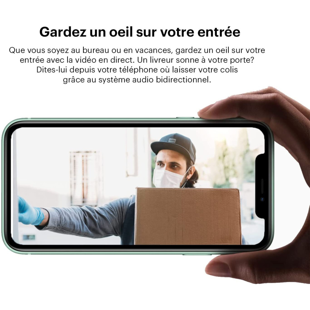 CONTACTEUR DE PORTE WDS505W WIFI ( FONCTIONNE SEUL )