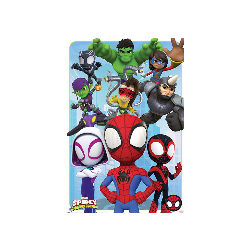 POSTER SPIDEY AND HIS AMAZING FRIENDS (GOODIES AND BADDIES)