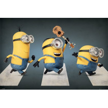 POSTER MINIONS (ABBEY ROAD)
